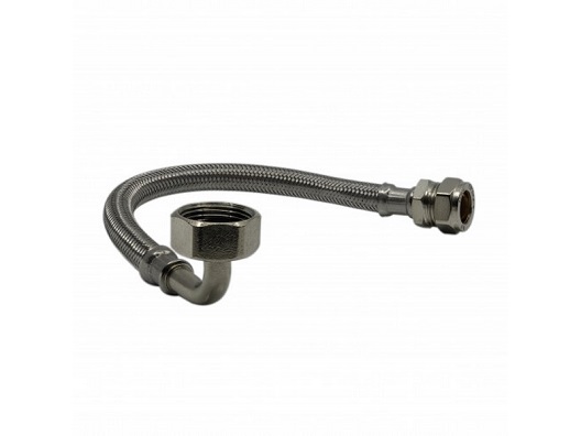 Bent Female To Compression Flexible Tap Connector